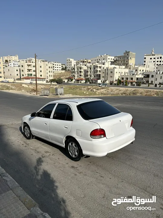 هيونداي اكسنت 97 قصة الدب هاتشباك بحالة ممتازة