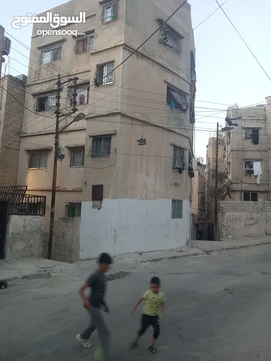 عماره للبيع كوشان مستقل اربع طوابق وتسويه على شارع ودخلتين