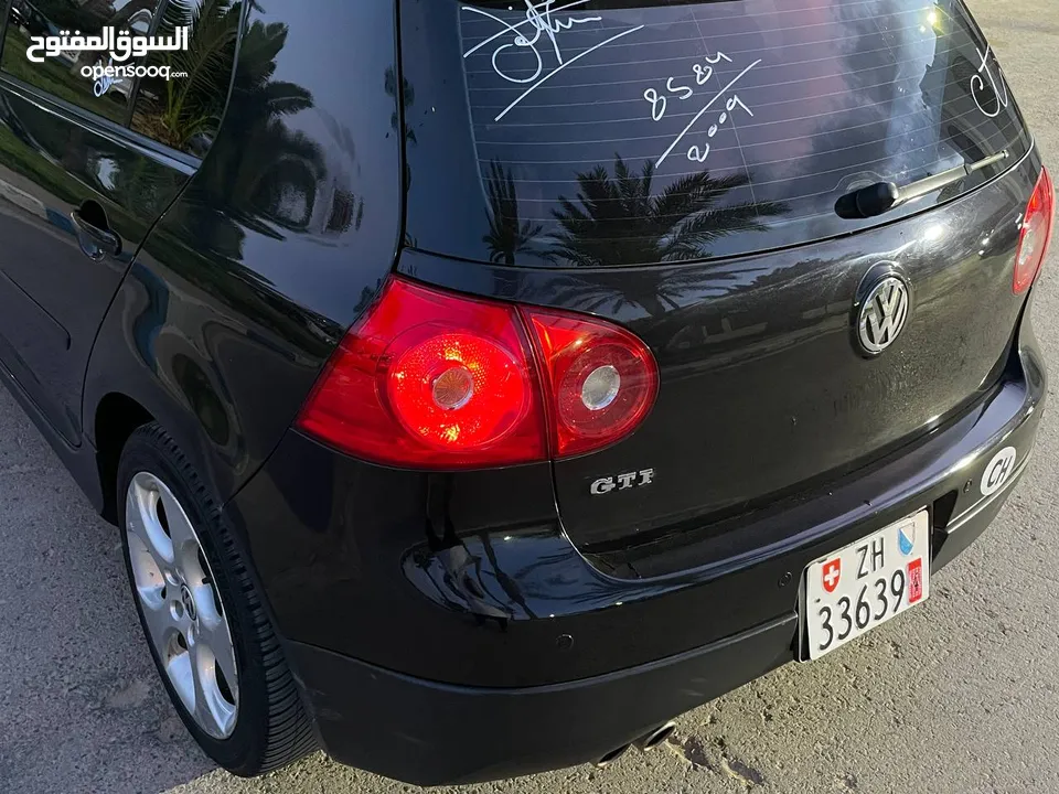 VW GOLF MK5 GTI 2009 جمرك رساله مفتوحه