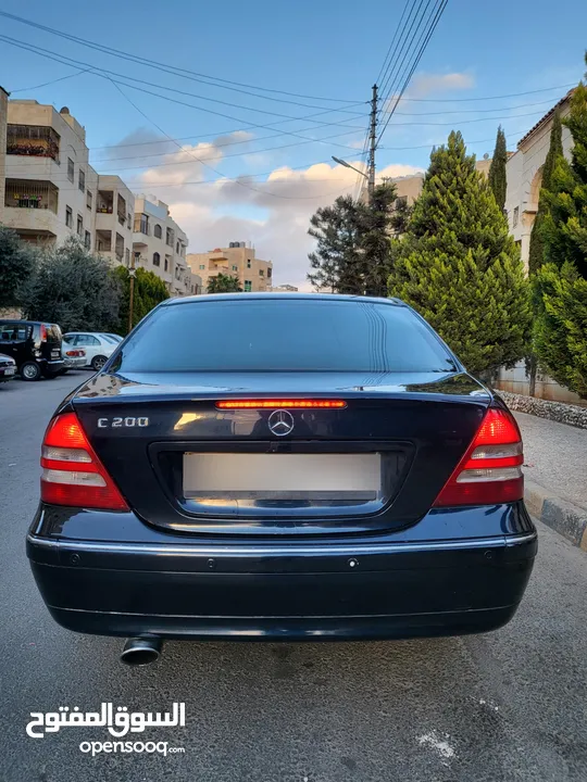 مرسيدس c200 بحالة الوكاله