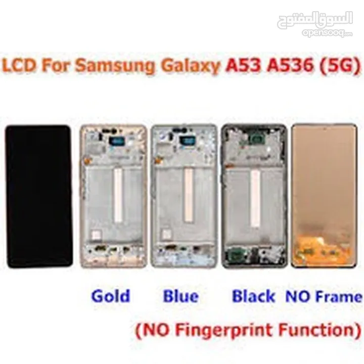‎شاشة سامسونج A53  أصلي شركة 100%   , SAMSUNG A53 ORIGINAL LCD
