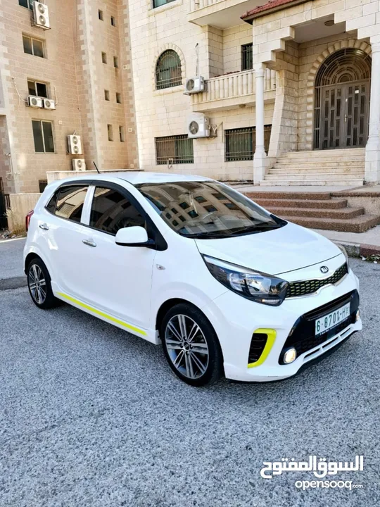 كيا مورنينج 2020 GT line فل الفل دهان الشركة