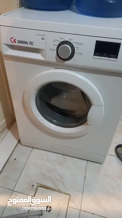 غسالة جينرال 6 كيلو شغالة بالكامل