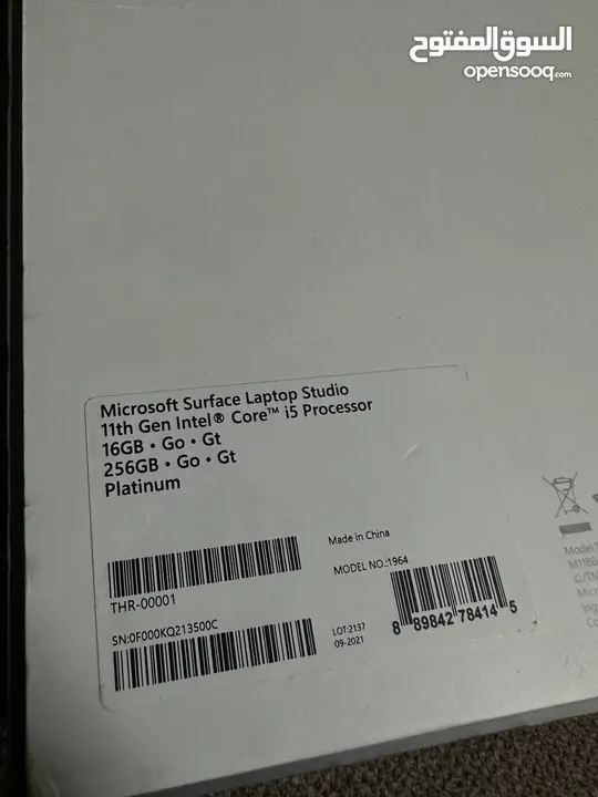 جهاز Microsoft surface Studio i5-11th بحالة ممتازة بسعر مغري جدا