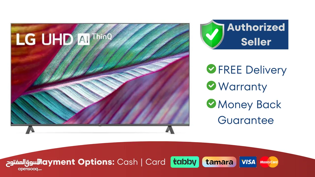 LG 65 inch Smart TV - 4K - Warranty - Free Delivery - 32 43 50 55 65 75 85