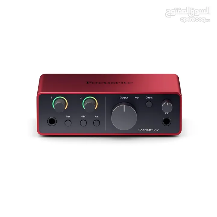 Focusrite Scarlett Solo Bundle 4th Generation