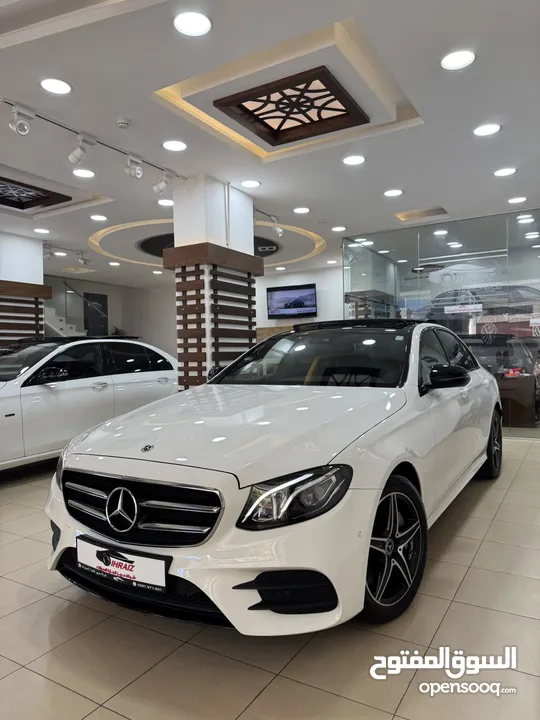 مرسيدس E300de ديزل وكهرباء 2020 AMG اضافات كاملة فحص ممتاز دهان شركة سياره اقتصاديه جداً