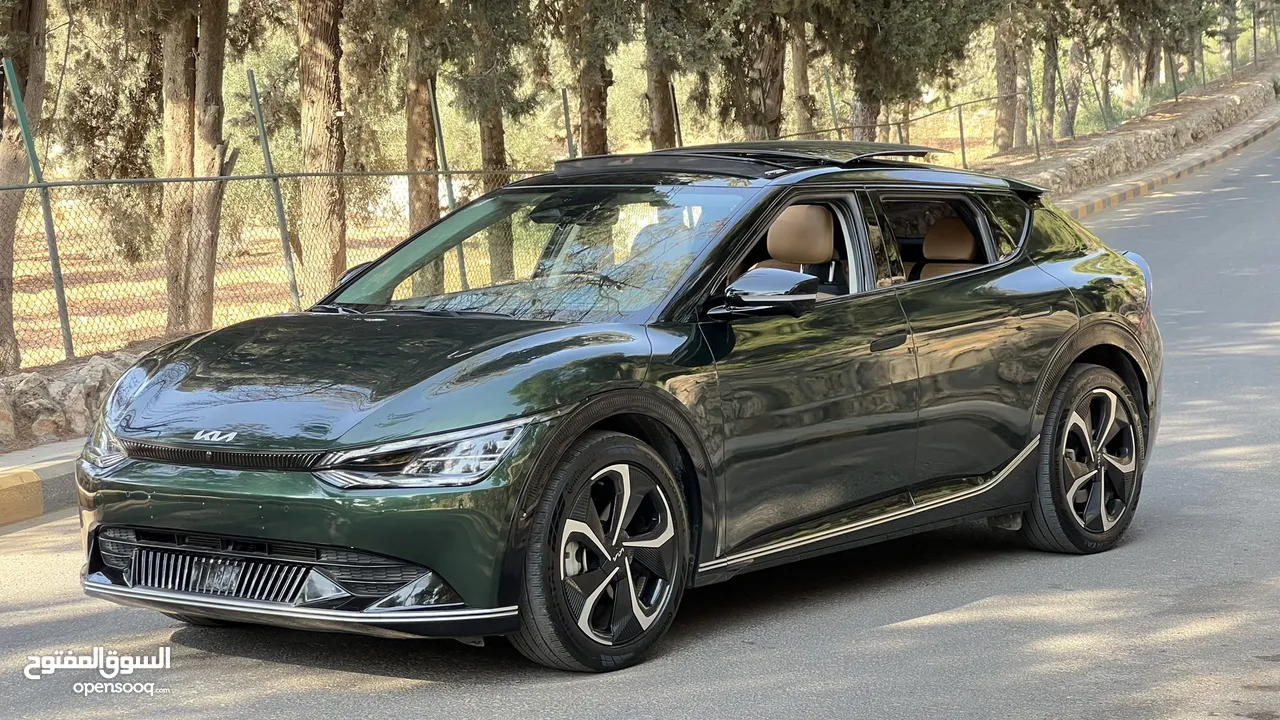 Kia EV6 2022 وارد كوري بحالة الوكالة اعلى صنف