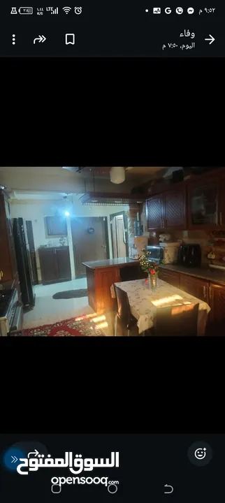 شقة طابق ارضي درج طلوع اول فني مساحة 163متر مربع مع مساحة خارجية واسعة مساحة 70 متر مربع تشطيب سوبر