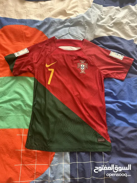 Portugal Home Jersey World Cup 2022/2023 Player Version Cristiano Ronaldo Small Size