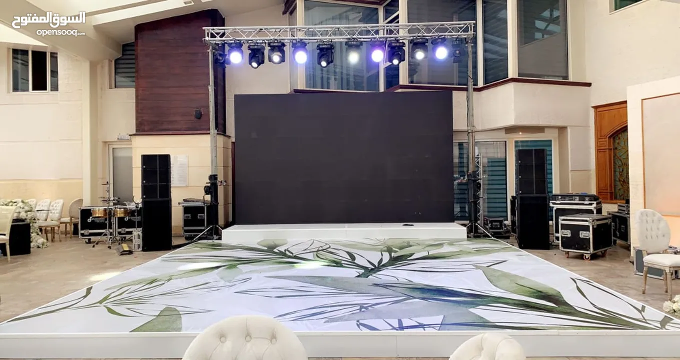 شاشات led _شاشات خلفيات حفلات _اعراس _فعاليات