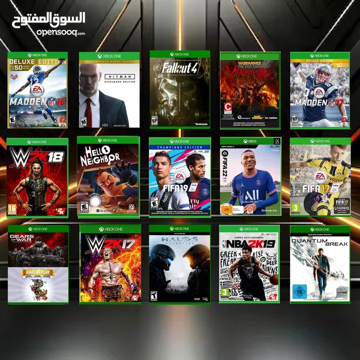 أقراص ألعاب إكس بوكس Xbox series x & one x/s Game CD’s