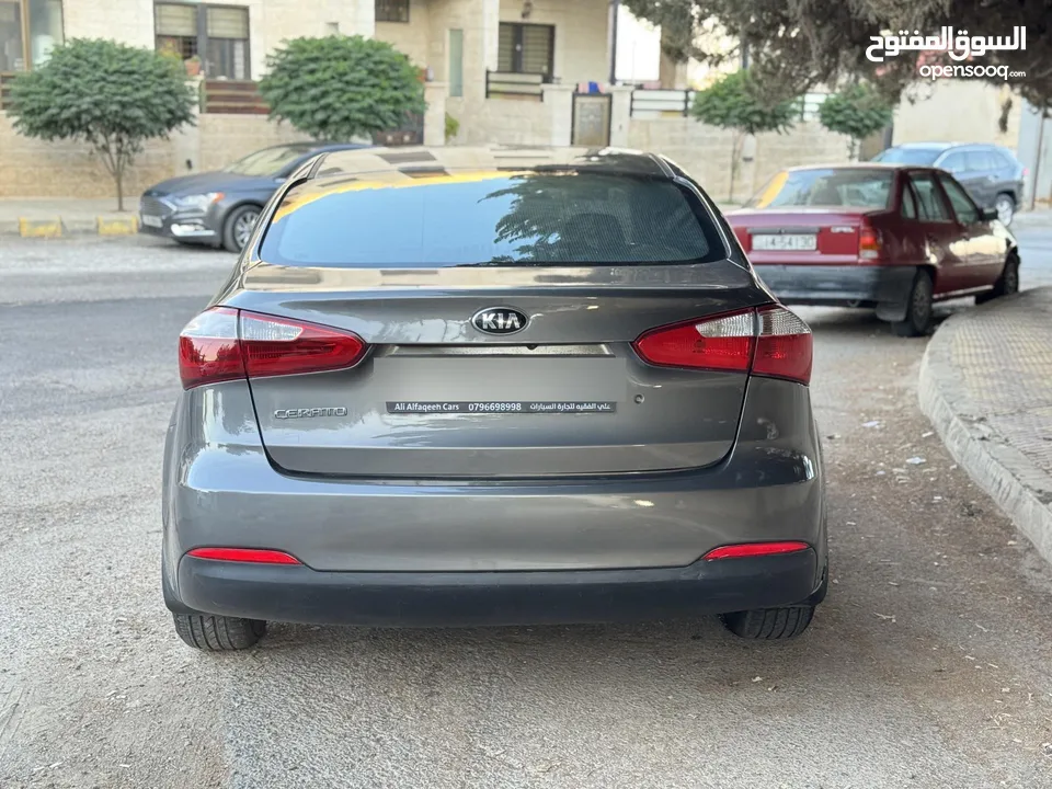 كـيـا سيراتو 2014 جير عادي بحالة الوكالة للبيع