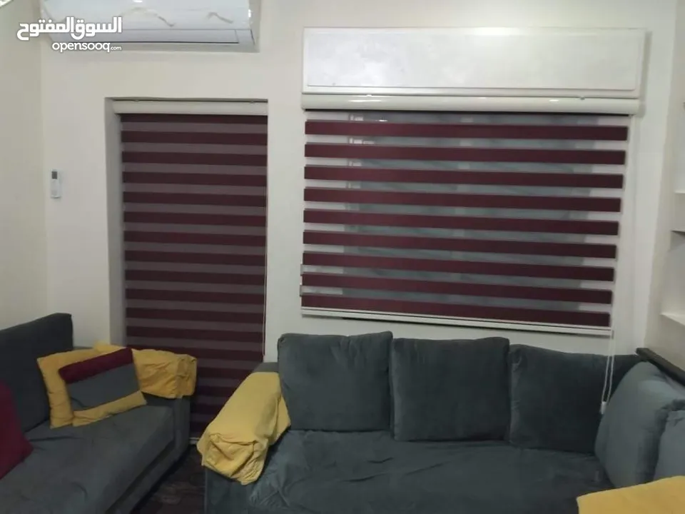 ستائر زيبرا تركي وستائر رول بلاك اوت ودم اوت