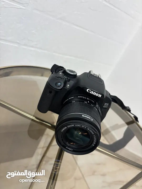 Canon EOS 650D with 18-55mm IS II Lens