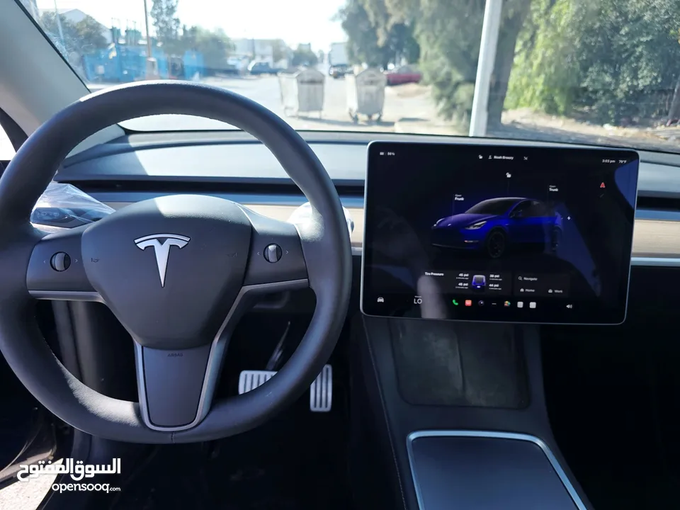 تيسلا y ‏ Dual Motor Performance tesla 2022 لون مميز