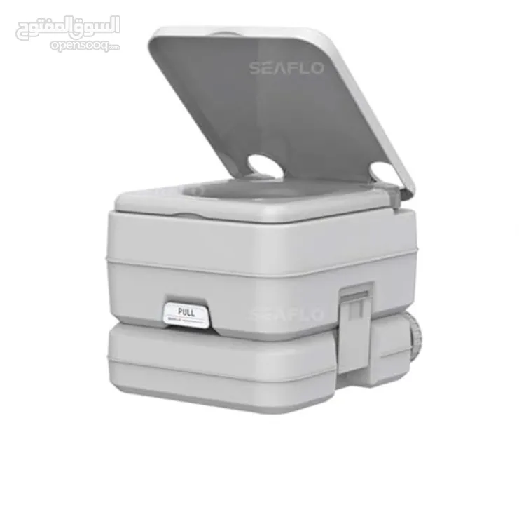 BRAND NEW SEA FLOW Portable Chemical Camping Toilet