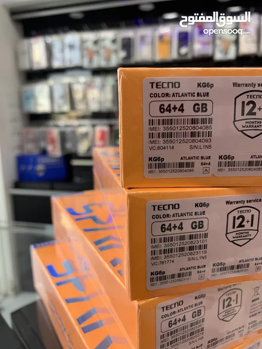 Tecno Spark 8t  (64 GB / 4+4RAm) تكنو سبارك جديد