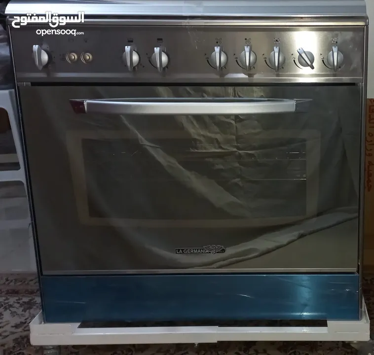 New Lagermania 5 Burners Gas Cooker for sale.  للبيع فرن غاز جديد بدون كرتون