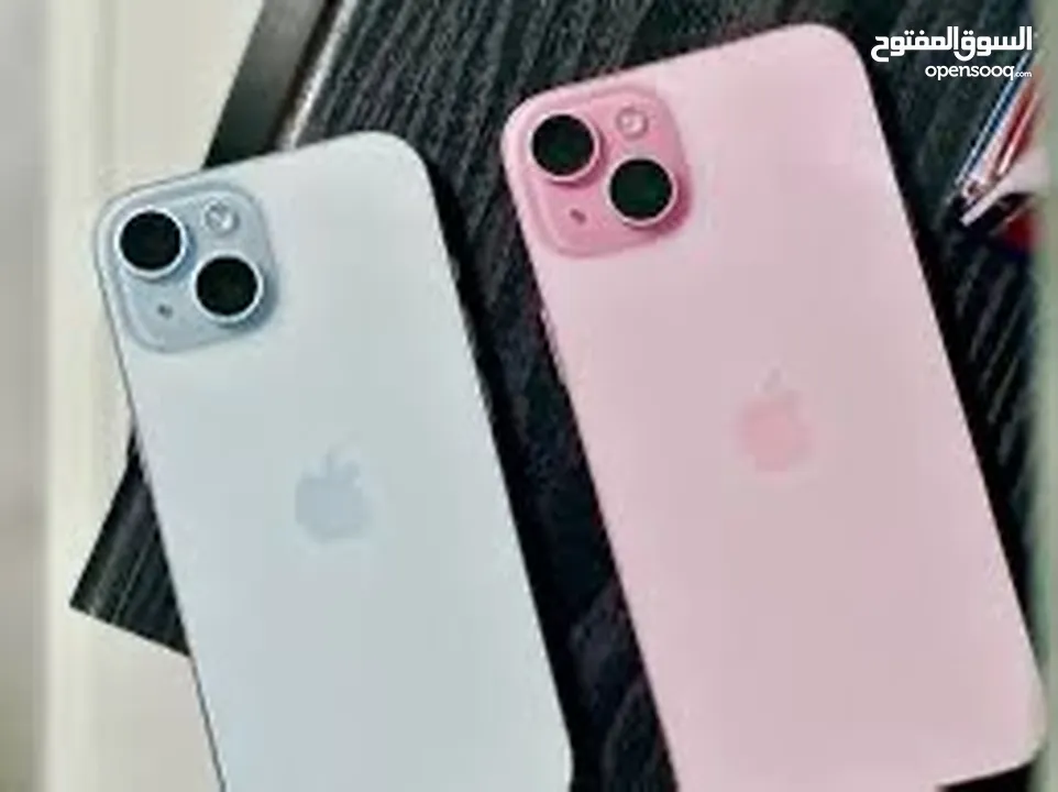 iPhone 15.128GB/256GB  جديد كفالة شرق اوسط