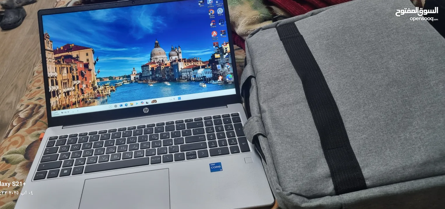 لابتوب hp شبه جديد