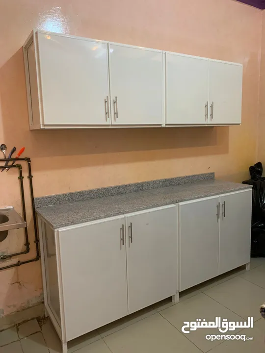 aluminium kitchen cabinet new making and sale