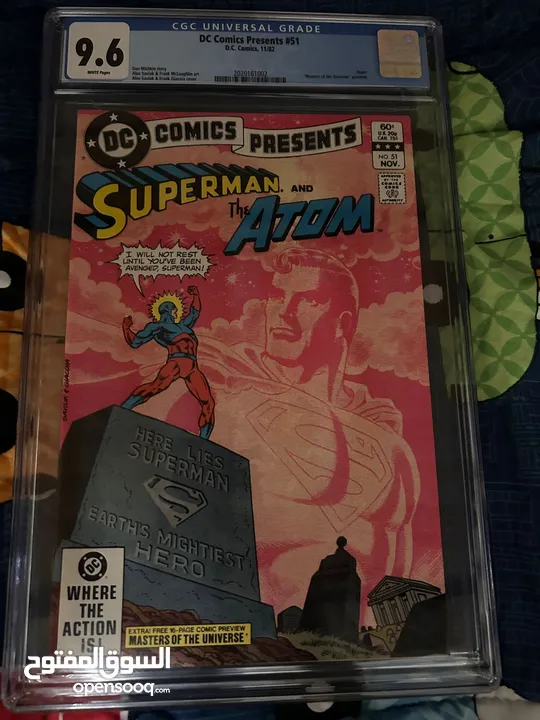 Superman and the atom #51 1982 comic book