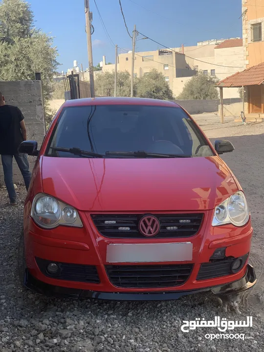 بولو 2006 سياره بصلاه عنبي شركه بمعنا الكلمه اصل برايفت ترخيص تامين ساري المفعول