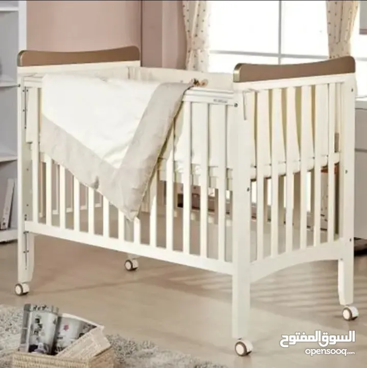 سرير بيبي فخم جدا : اثاث وغرف نوم اطفال جديد : عمان الجاردنز (209734728)