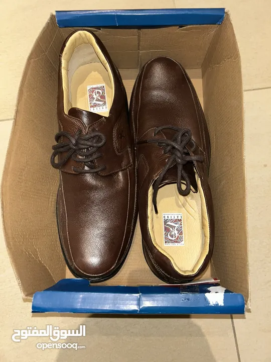Brown leather shoes original brand new only wore one time