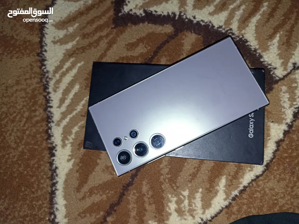 جهاز سامسونج جالكسي s24الترا كوبي للبيع او للبدل على ايفون مع دفع فرقيه بسيطه