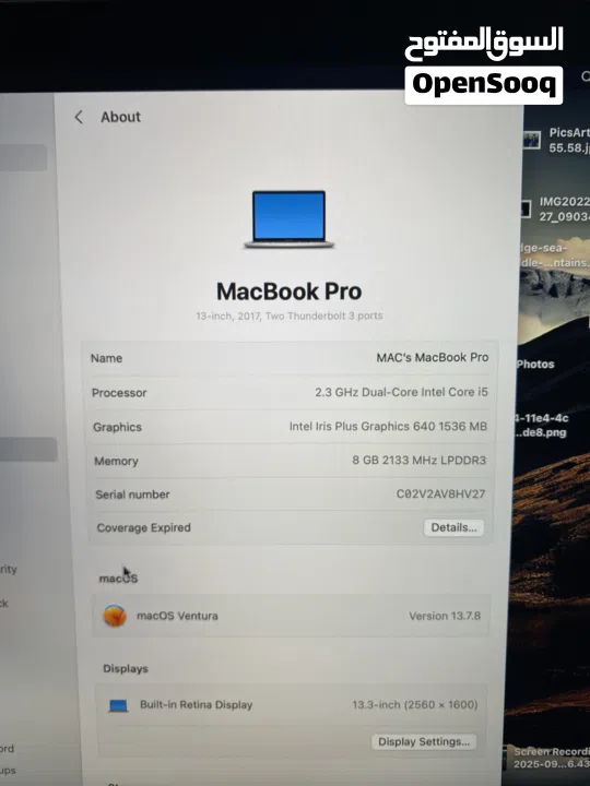MacBook Pro 2017 model like brand new zero scratch’s