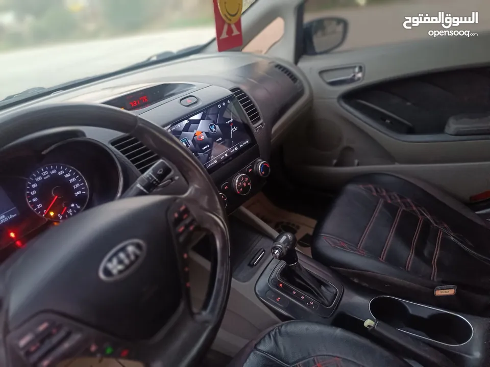 كيا سيراتو 2015 فل فتحه هوك ليدات بسعر حرق 39500 البدل وارد