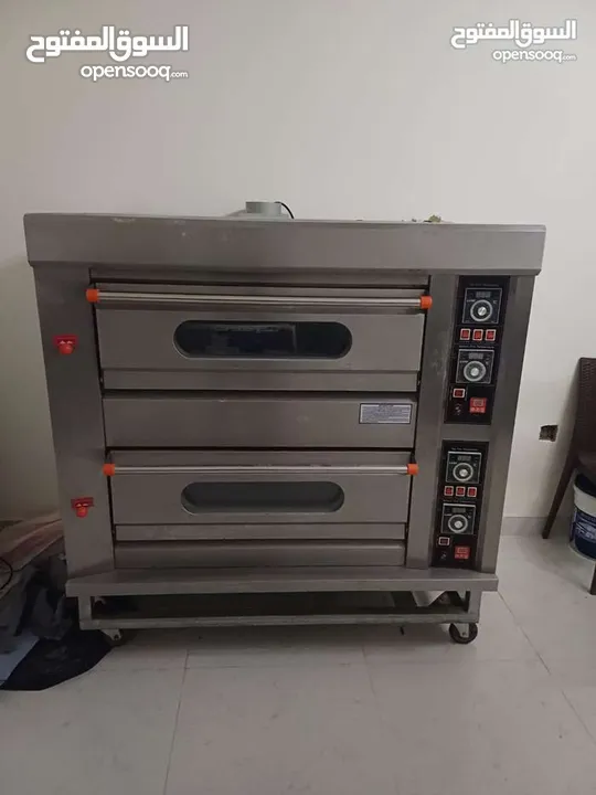 new gas oven for sale + electrical oven+ big  fridge
