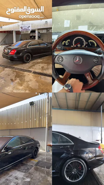 للبيع مرسيدس s500 بحاله ممتازه خليجي ممشى الموتر 280 الف للبيع بسعر 25 الف