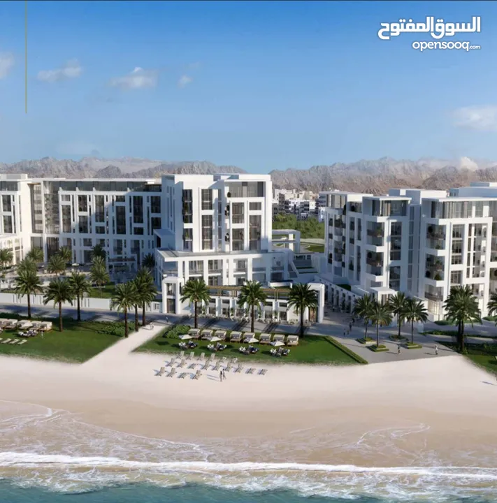 تفرد بشقة على شاطئ القرمApartment on Qurum Beach