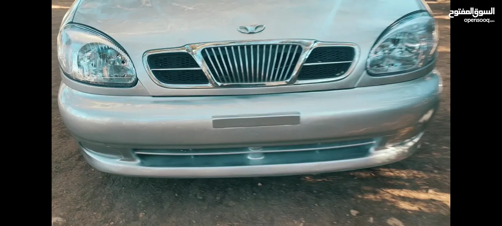 سيارة دايو لانوس موضيل 2002 موتور 1600 السيارة لعبة بالنايلون منفولة جديد مش ناقصها غير الصلاة ع نبي