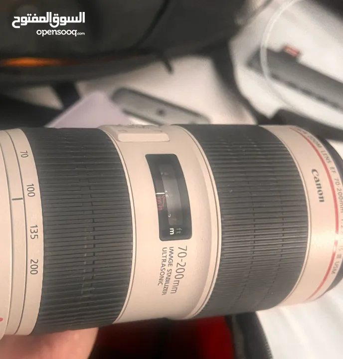 عدسة كانون  Red line  EF 70-200 f/2.8L IS lll اصدار ثالث