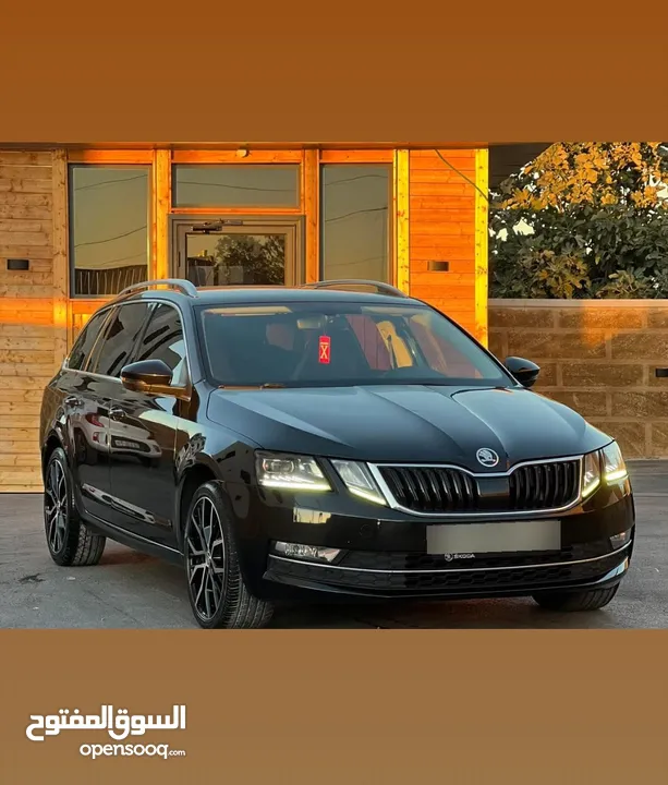 سكودا ستيشن 2019 فل ما عدا فتحة  سعر حرق كاش