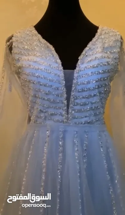 فستان سهرة جديد (مش ملبوس )