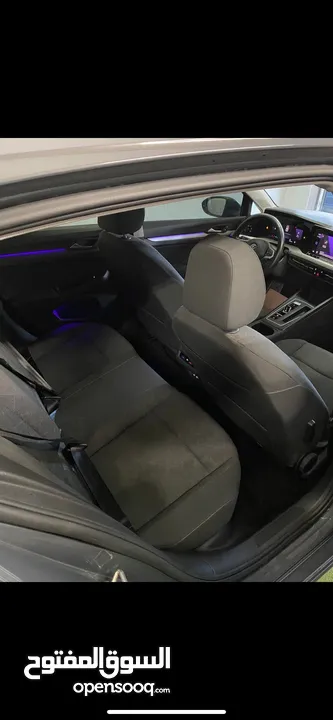 Vw golf Mk8 بويه شركة عداد 30 بحاله الوكاله  فلللللللللللل مسكررررررر مع بانوراما