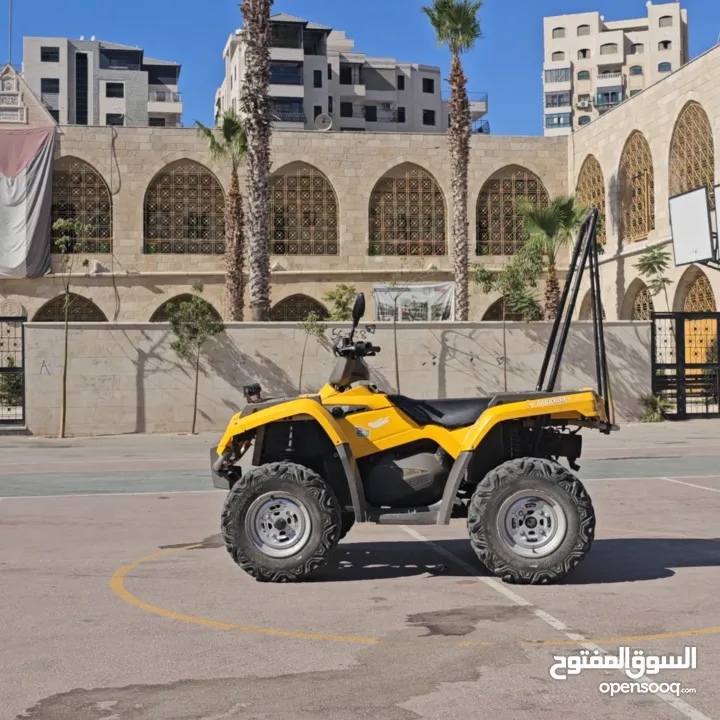 تركترون  بمبادير دفع رباعي  بنزين  2014 450cc