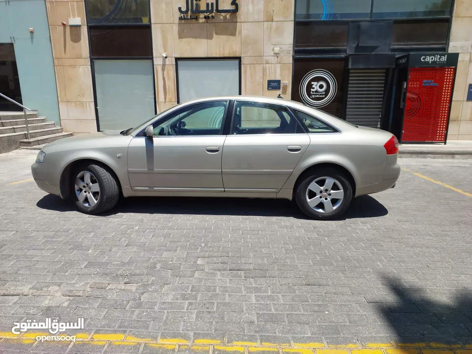 اودي A6 1.8T موديل 2004، فحص 4 جيد، بحالة ممتازة، للبيع