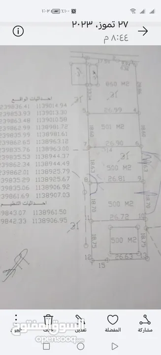 فرصة مميزة لامتلاك أرض سكنية في منطقة جاوا – الرفيسة الشرقي