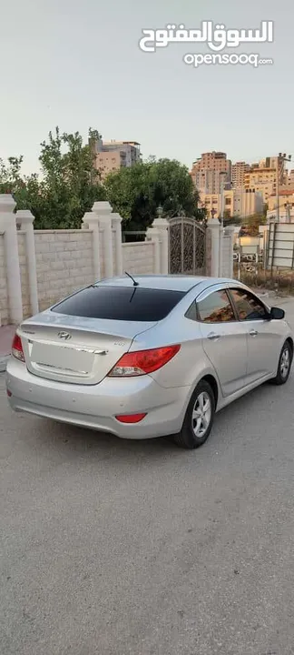 هونداي اكسنت ديزل 2014 اربعه غيار نخب اول بسعر 45000 ألف نقدا بدل وارد
