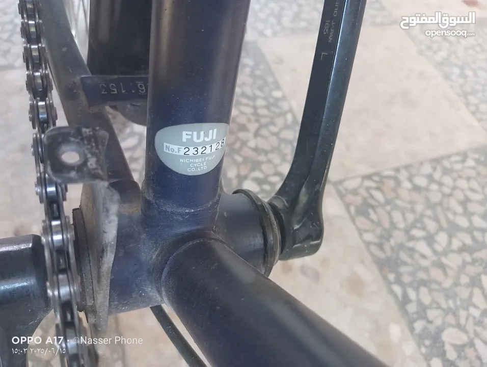 بسكليت Fuji Silva جنط 26 للبيع في الأردن اربد Fuji Silva bicycle with 26-inch rims for sale in Jorda