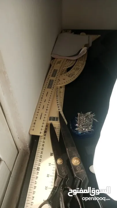 معدات محل خياطه للبيع