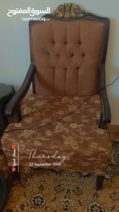 طقم كنب شبه جديد