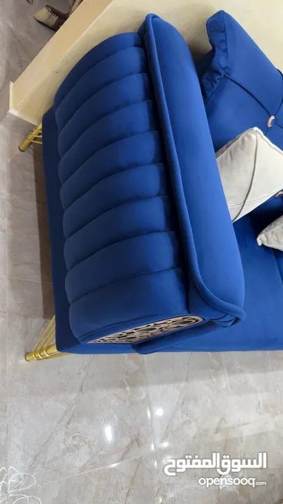 طقم كنب 7 مقاعد استعمال بسيط جداً