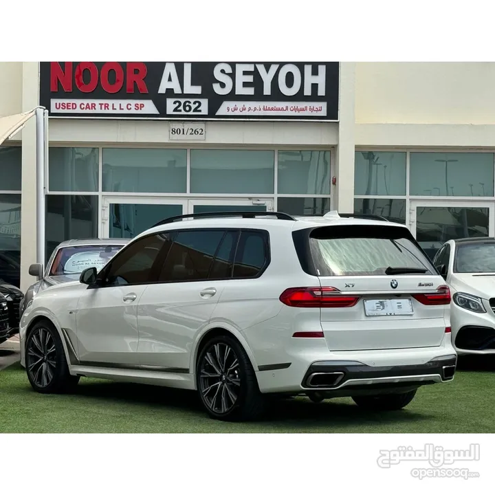 BMW X7 M BACKAGE GCC 2020 V8 FULL SERVICE HISTORY UNDER WARRANTY PERFECT CONDITION ORIGINAL PAINT